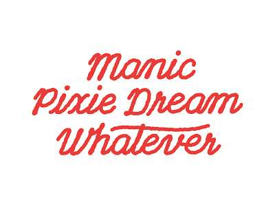 MPDW dream manic pixie