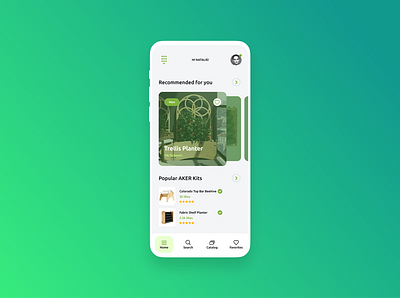 AKER Kits Mobile App app design