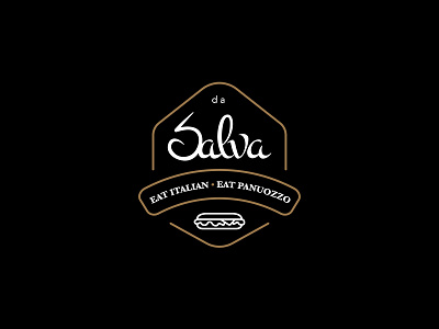 Da Salva Logo andrea brand dasalva designer eat food graphic illustrator italian japan panuozzo vaduva