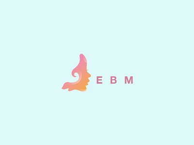 Ebm Logo andrea beauty body brand ebm face logo luxury vaduva woman women