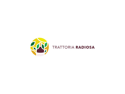 Radiosa Logo andrea brand color font identity illustrator japan logo restaurant vaduva
