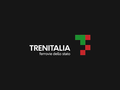 Trenitalia logo brand concept identity italy project railway rebranding trenitalia vaduva