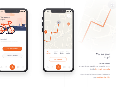 Citybike app design