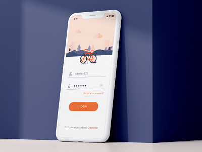Citybike app design app bike city concept design illustration rent a bike ui ux