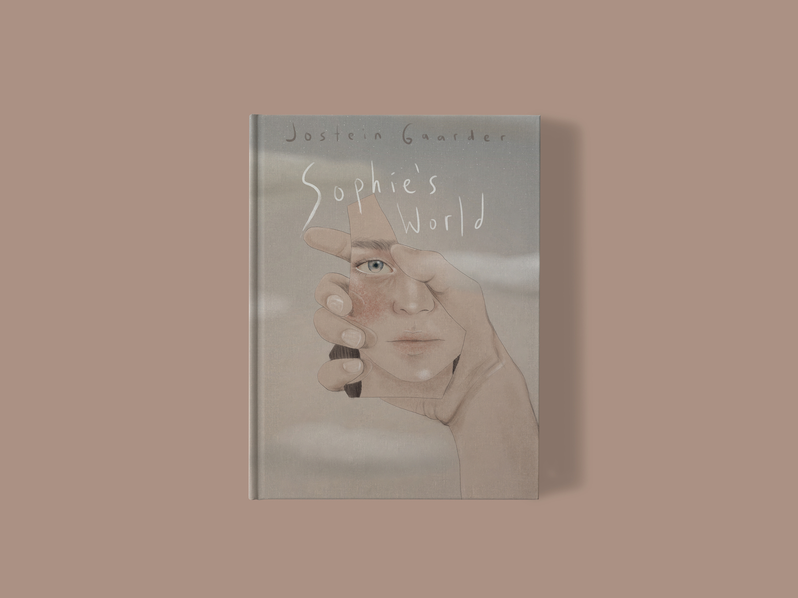 Sophie's World Book Cover Illustration by Sabina Kencana on Dribbble