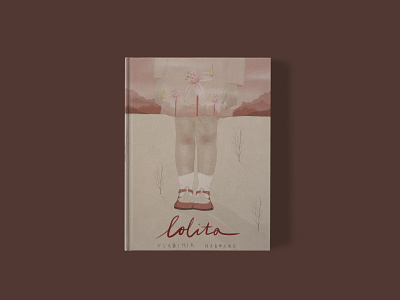 Lolita Book Cover Illustration