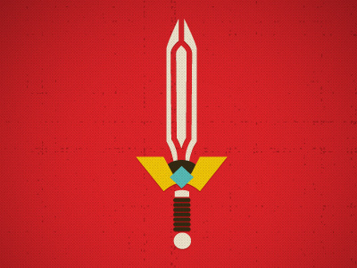 Sword knife red sword zelda