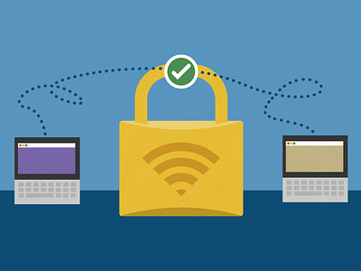 Online security illustration