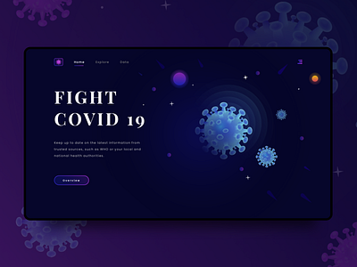 Covid-19 Web Design Exploration