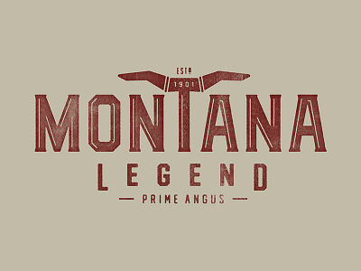 Montana Legend Logo Concept