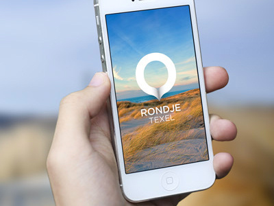 Rondje Texel app branding illustrator mobile photoshop prototype texel user experience