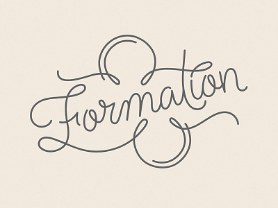 Formation beyonce coordination formation lettering lines type typography