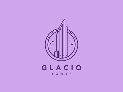 Glacio brand branding logo