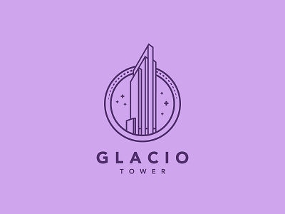 Glacio brand branding logo