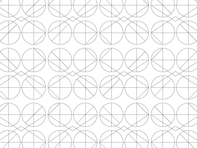 Geometric Pattern No.2 circle geometric geometry graphic line math minimalist order pattern repeat rhythm triangle