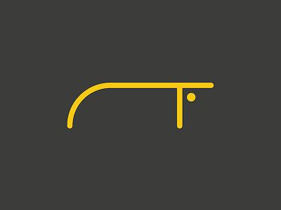 Toucan Icon beak bird geometric hidden icon line minimal toucan vector yellow