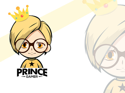 Prince Logo Design ( Gaming Logo)
