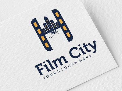 Film City branding creative design design film film logo illustration logo logo design vector