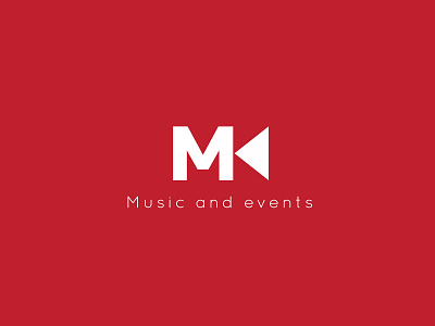 M K (Music Logo) Design branding creative design design illustration logo logo design text logo vector