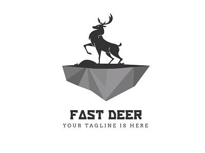 Deer Logo Design animal logo creative design deer logo design illustration logo logo design