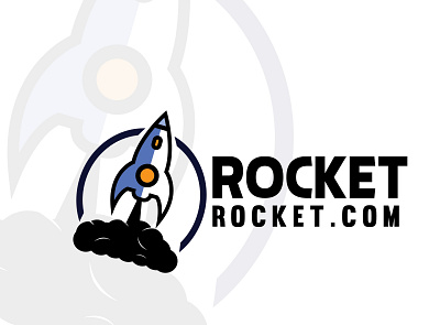 🚀🚀 "ROCKET" 🚀🚀 LOGO DESIGN branding creative design design icon illustration logo logo design rocket rocket logo vector