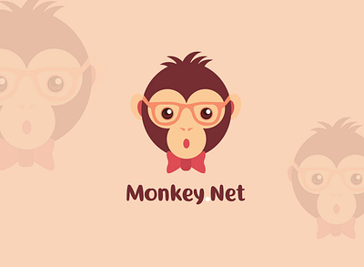 🐵🐵 "MONKEY" 🐵🐵LOGO DESIGN animal logo branding creative design design illustration logo logo design monkey monkey logo monkey logo desing