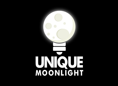 Moon Logo Design branding creative design design illustration logo logo design moon moon logo text logo
