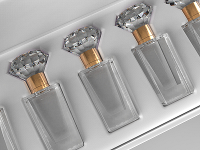 Bespoke perfume collaboration industrial design keyshot luxury design perfume solidworks