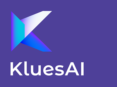 KluesAI - Klues Artificial Intelligence artificial artificial intelligence blue intelligence jadou jadou design logo saudi saudi arabia startup startup logo