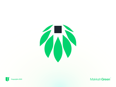 Makkah Green 22 branding green jadou logo makkah palm saudi arabia tree