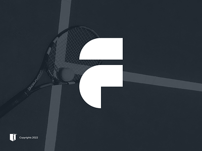 Forward dark gray design fast forward jadou letter f logo branding logo simple saudi arabia sport