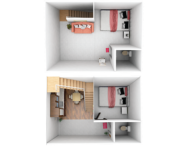 3D Modelling - Room 3d 3dart room
