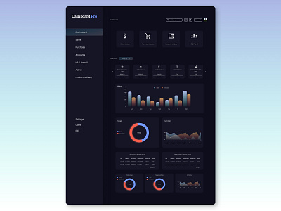 Dashboard Pro branding design dshboard graphic design homepage logo minimal typography web