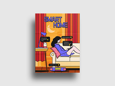 Smart home illustration