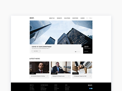 Financial Planning Company Website Concept company company website economy finance financial financial website ui ui design web ui design website website concept website design