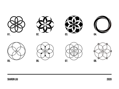 Logo exploration circle design logo logodesign logofolio loop vector