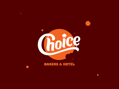 Choice Bakers & Hotel branding design flat illustration illustrator lettering logo minimal type typography