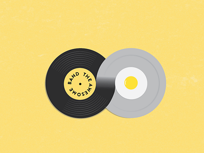 Piring - Piring egg illustration infinity plate records vinyl