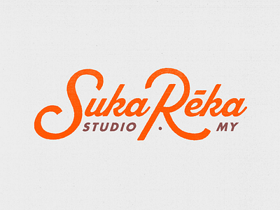 Suka Reka script typography
