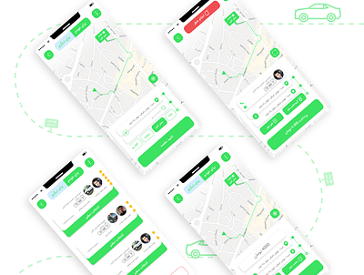 Snapp! app application applicationdesign design green greenconcept minimal minimaldesign mobileapplication mobileconcept onlinetaxi redesign taxi taxionline uidesign