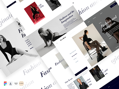 Ross Martin e-commerce cloth online shop design ecommerce fashion design landing landing page online shop ui ux website