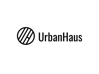 Logo for UrbanHaus branding design logo logodesign logotype typography ui website