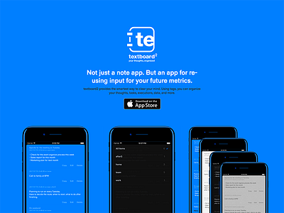 textboard2 app design ios ipad iphone text theme ui