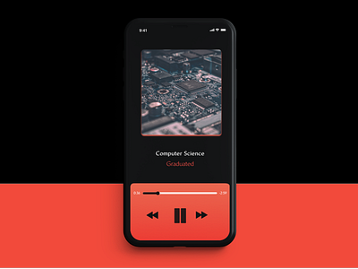 Music Player for #DailyUI09