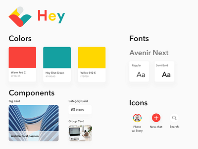 Style Guide  - Hey Chat