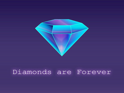 Diamonds 2d adobe blue colorful diamond diamond logo diamonds illustration illustrator logo purple vector
