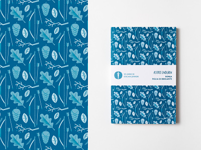 Ronja - Pattern design book cover daniele simonelli dsgn illustration pattern pattern art pattern design ronja texture vector