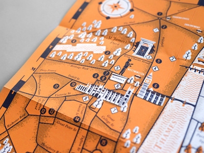 Map detail daniele simonelli design dsgn herb lester illustration london map print westminster