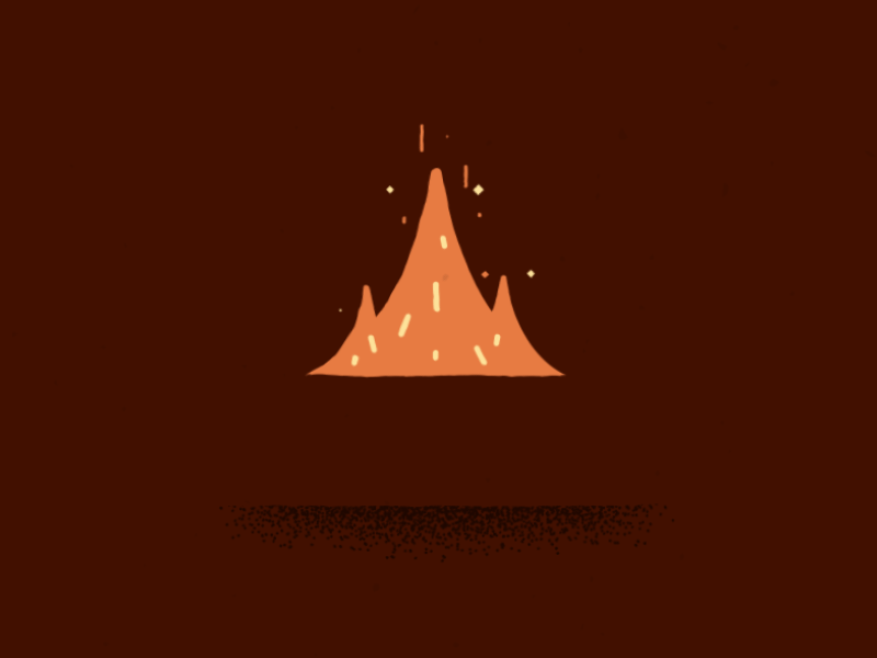 Stroke by stroke - fire animation daniele simonelli dsgn fire flame gif illustration motion