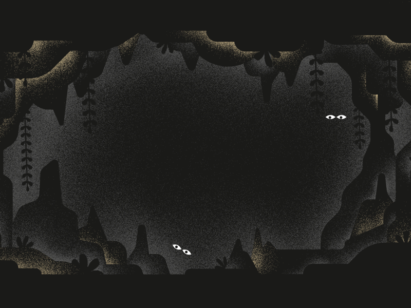Sail ho Studio Ident - the cave animation cave daniele simonelli dsgn explorer gif illustration motion sailhostudio